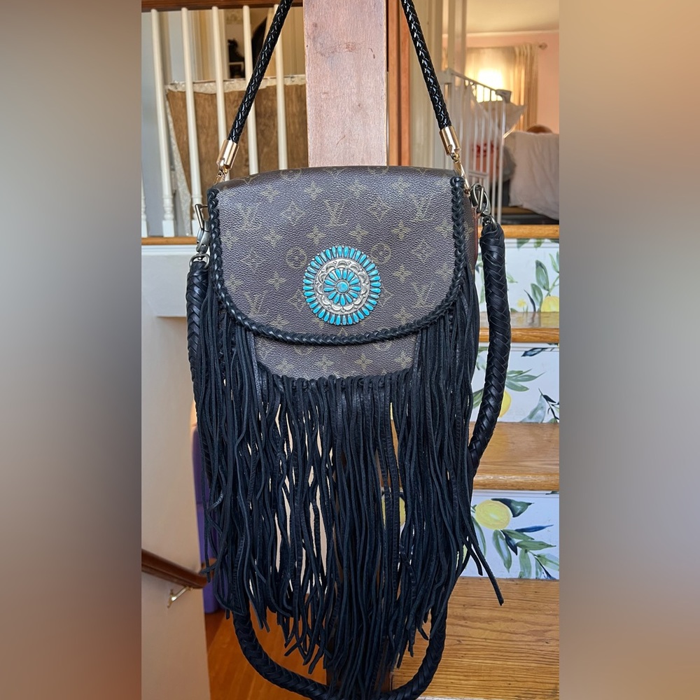 Vintage Boho World Traveler Bag